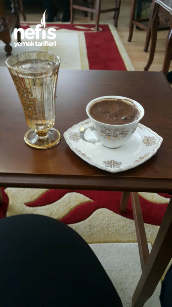 Türk Kahvesi Sunumu