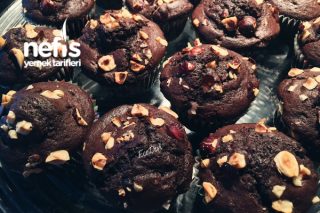 Fındıklı Bol Çikolatalı Muffin Tarifi