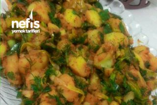 Gaziantep Patates Salatası (Piyazı) Tarifi