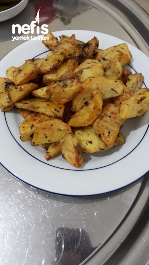 Fırında Baharatlı Çıtır Patates