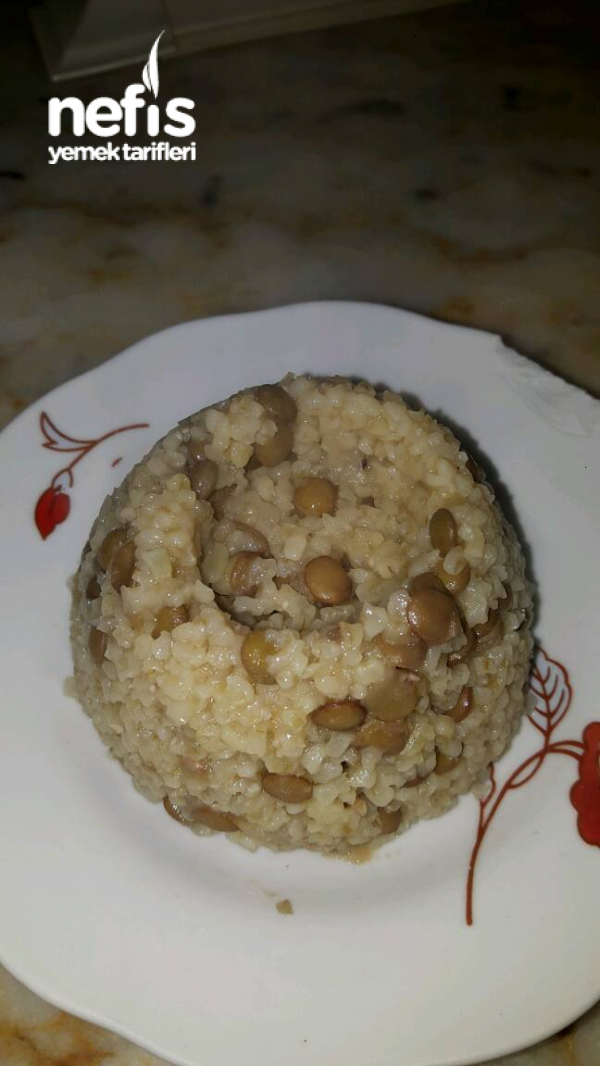 Soğan Ve Yeşil Mercimekli Bulgur Pilavı