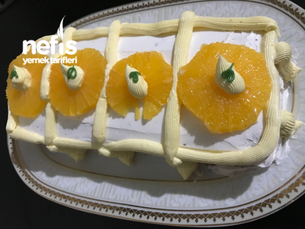Meyveli ( Portakal ) Yaş Pasta Nefis Yemek Tarifleri