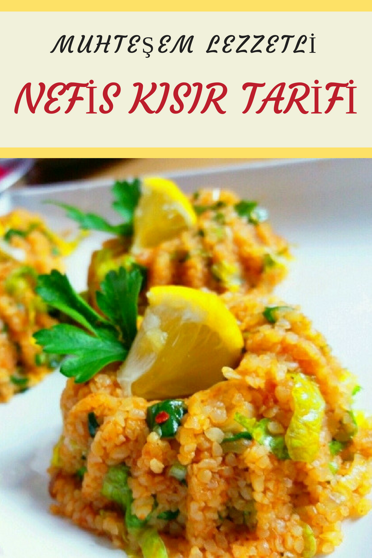 Diyet Kısır Tarifi Diyet Kısır Tarifi