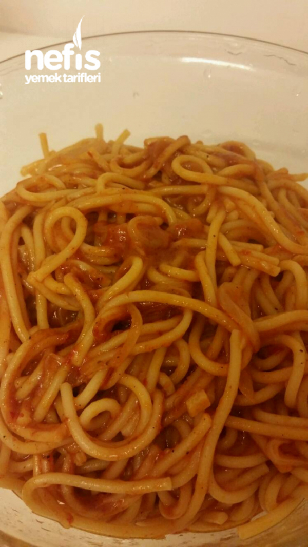 Spaghetti (Demleme Usulü)