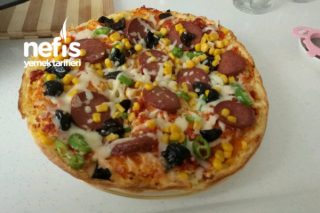 5 Dakika Pizzası Tarifi