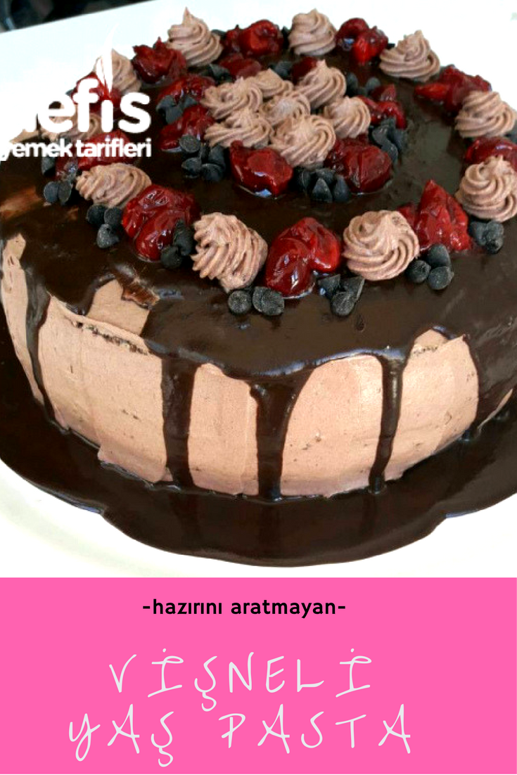 Vişneli Yaş Pasta - Nefis Yemek Tarifleri - #4218068