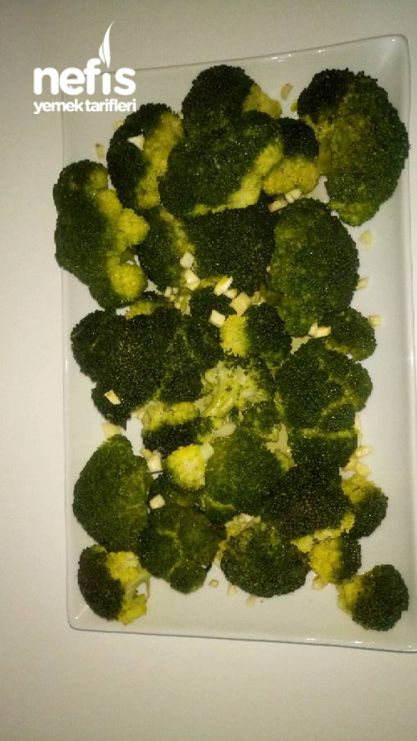 Yogurtlu Sarimsakli Brokoli