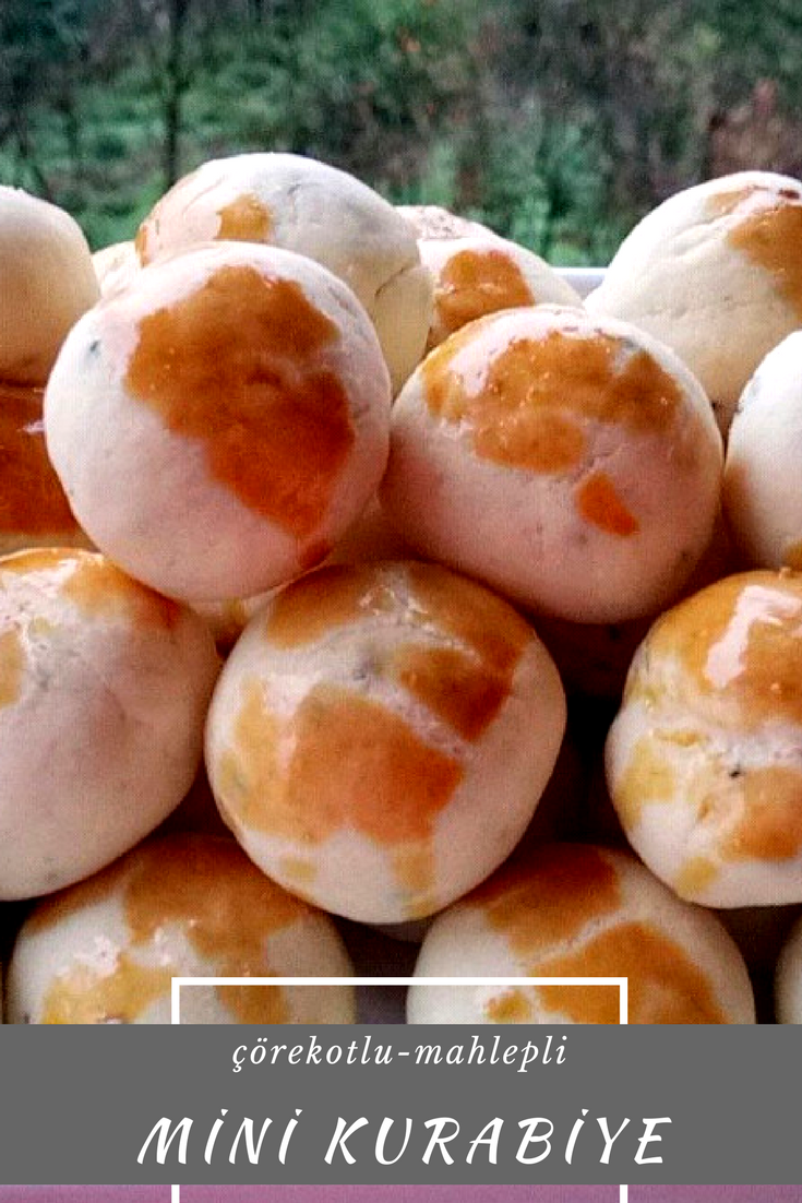 Çörek Otlu Mahlepli Kurabiye Tarifi Çörek Otlu Mahlepli Kurabiye Tarifi