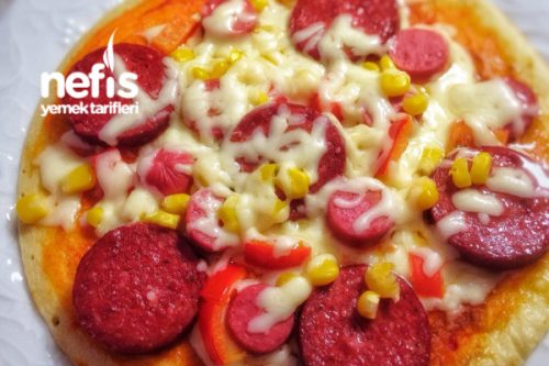 Krep Pizza (Mutlaka Deneyin) Tarifi