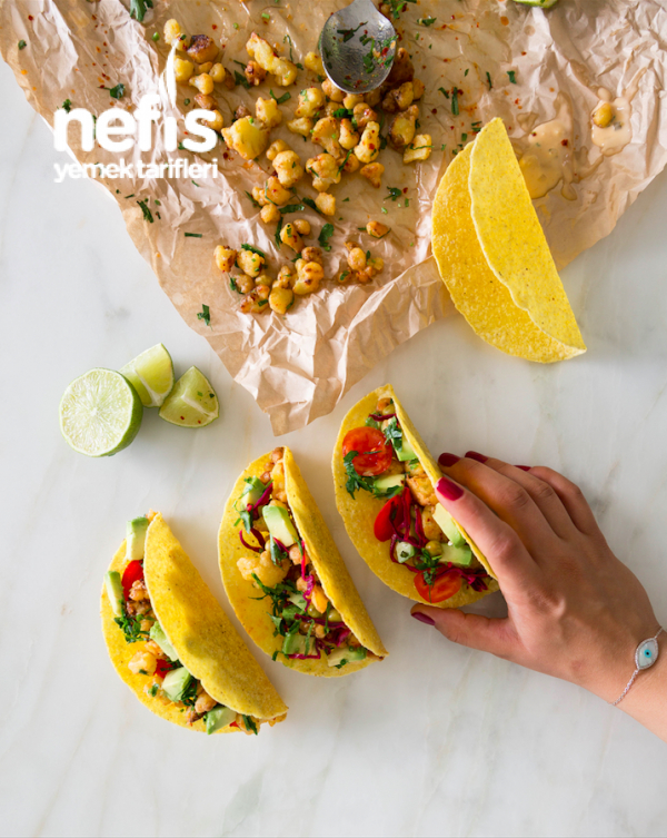 Vejeteryanlara Özel Sağlıklı Taco
