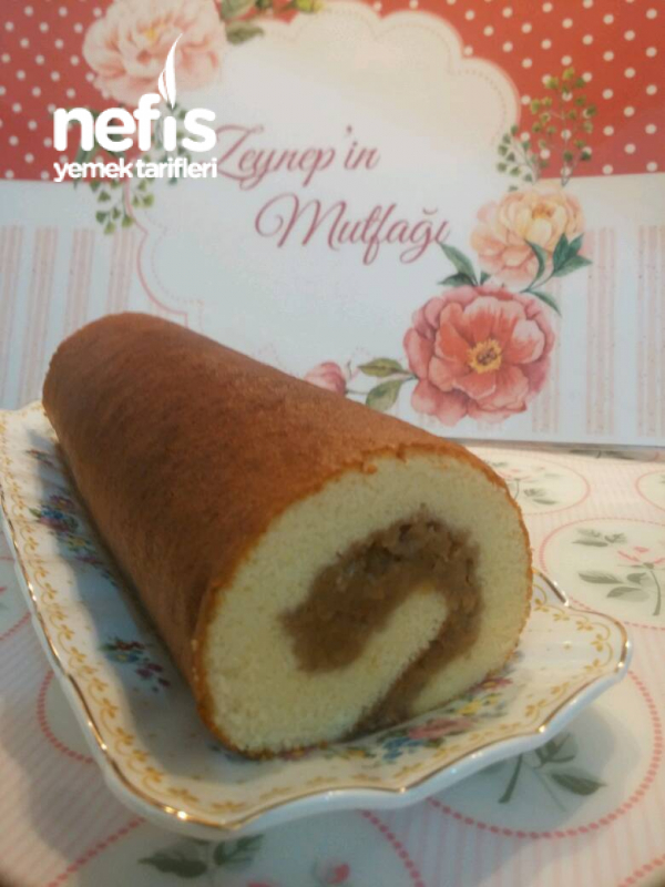 Elmalı Rulo Kek Nefis Yemek Tarifleri 4239078