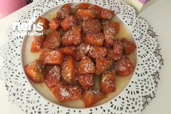 Kabak Tatlisi Aksamdan Sekerle Bekletilmeden Hemde Nefis Yemek Tarifleri