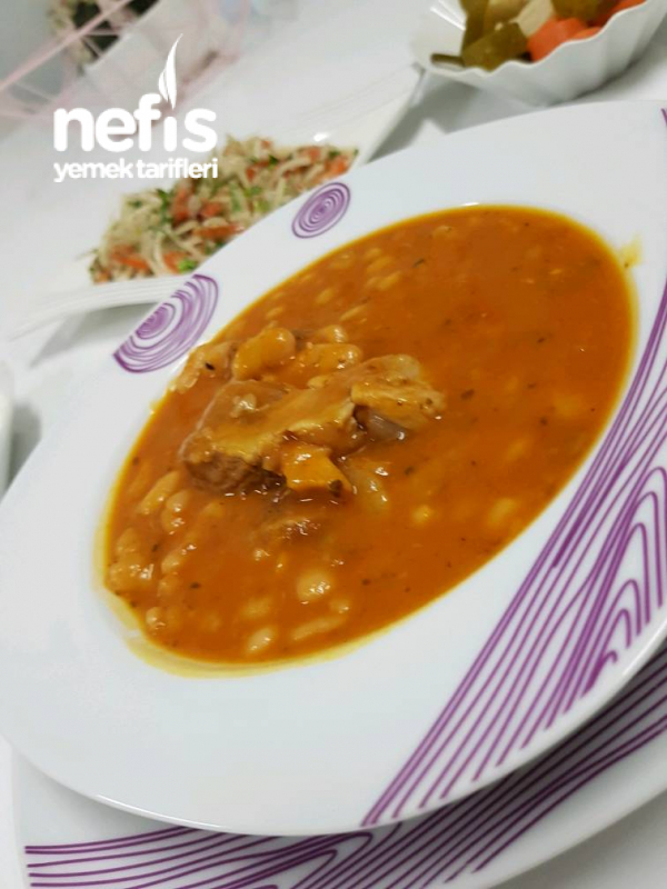 Kaburgalı Kuru Fasulye - Nefis Yemek Tarifleri - #4247676