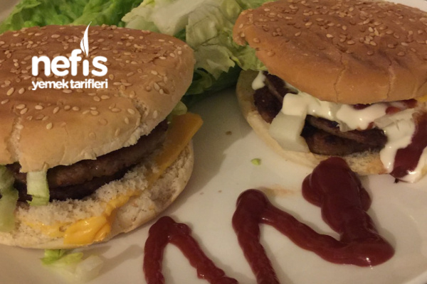 Ev Yapımı Hamburger - Nefis Yemek Tarifleri - #4251728