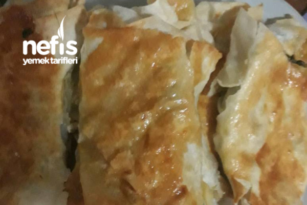 Üçgen Yufkadan Ispanaklı Börek Nefis Yemek Tarifleri