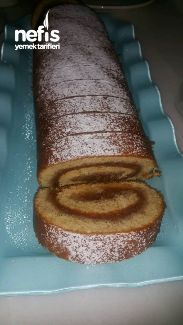 Elmalı Rulo Pasta Nefis Yemek Tarifleri 4258464