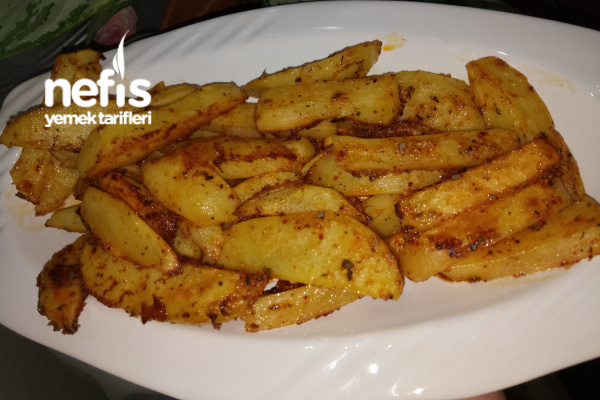Mayonezli Baharatlı Fırın Patates