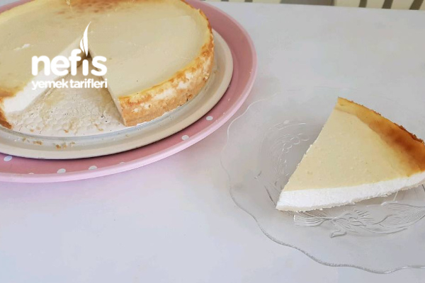 Sade Tart Hamurlu Cheesecake Nefis Yemek Tarifleri