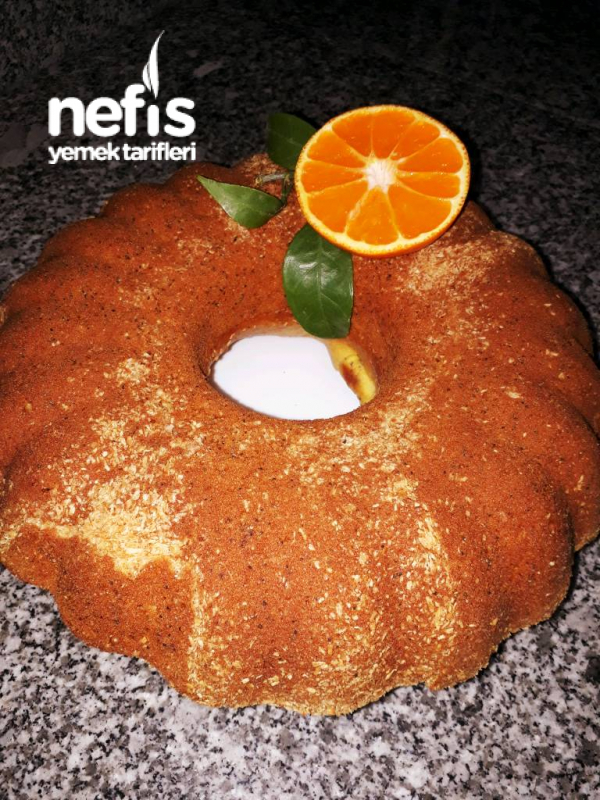 Mandalina Sulu Haşhaşlı Kek Nefis Yemek Tarifleri