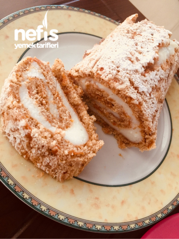 Glutensiz Havuçlu Rulo Kek Nefis Yemek Tarifleri