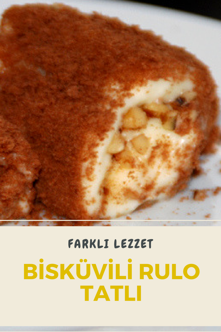 Muhallebili Rulo Tatlı Muhallebili Rulo Tatlı