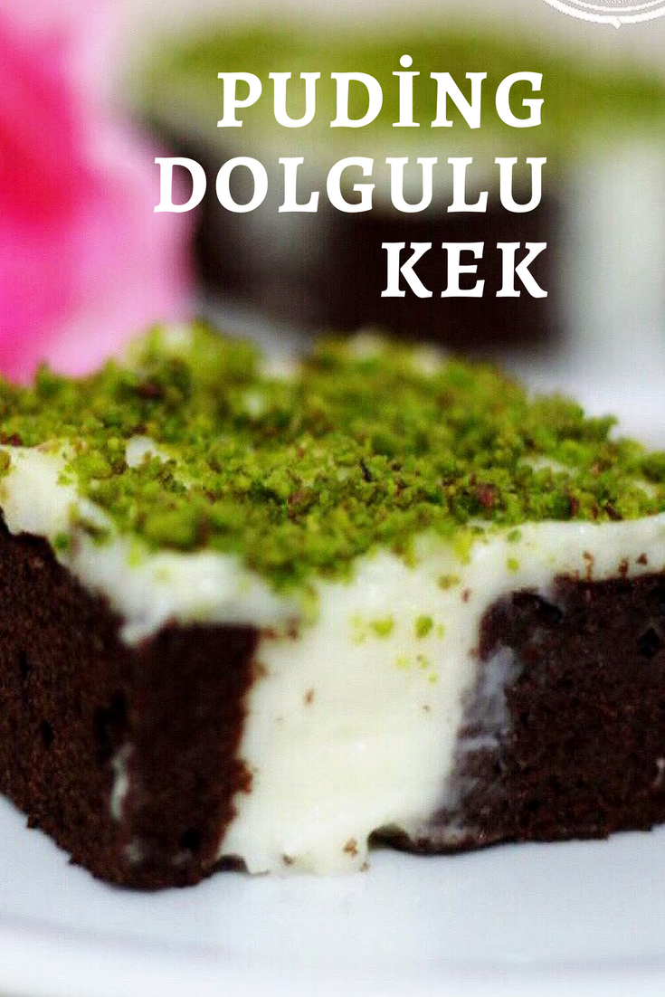Puding Dolgulu Kakaolu Kek Puding Dolgulu Kakaolu Kek