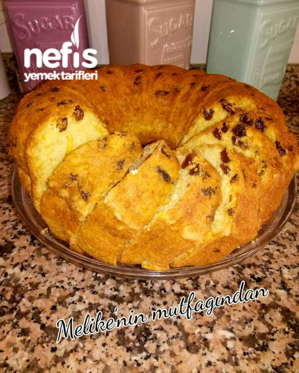 Mandalina Rendeli Üzümlü Kek Nefis Yemek Tarifleri