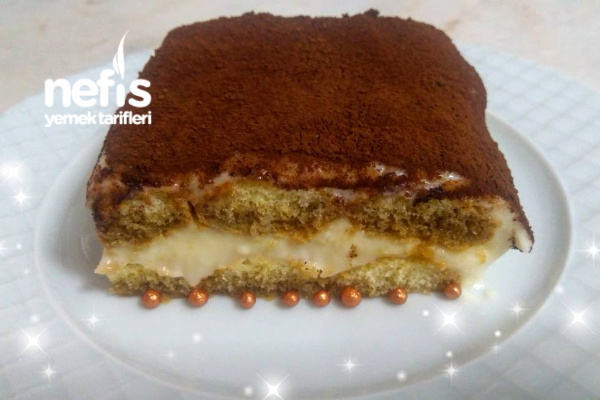 Tiramisu Tadında Nefis Kedidili Pasta