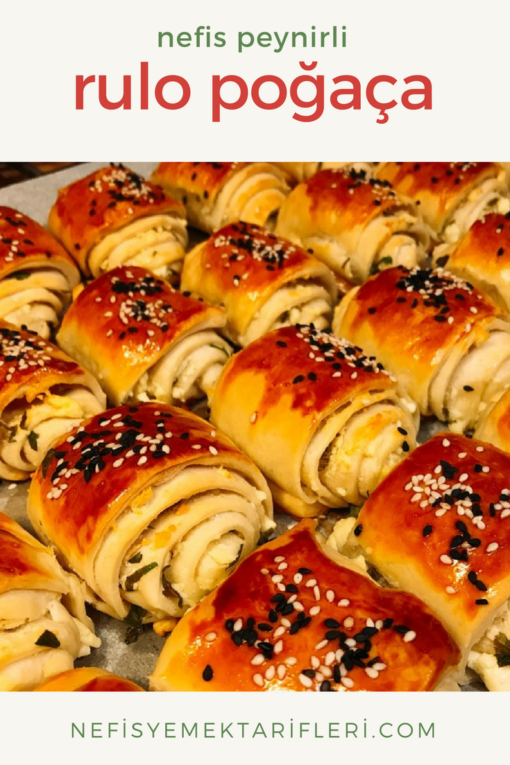 Peynirli Rulo Poğaça Tarifi Peynirli Rulo Poğaça Tarifi