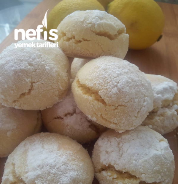 limonlu çatlak kurabiye nefis yemek tarifleri