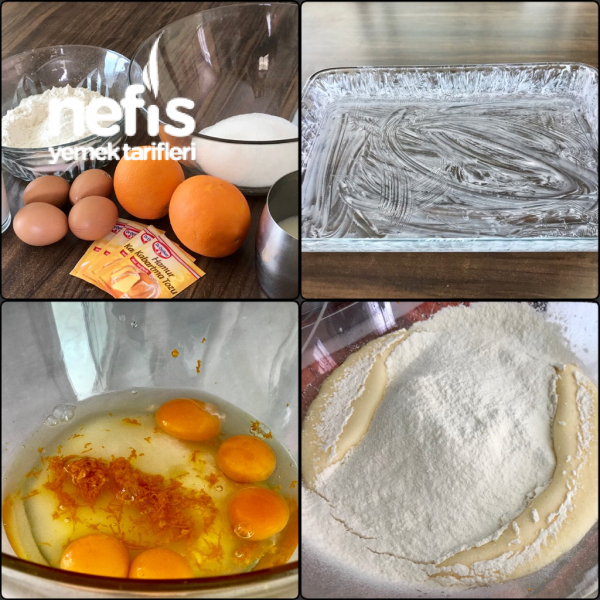 Çikolata Soslu Portakallı Nemli Kek Nefis Yemek Tarifleri