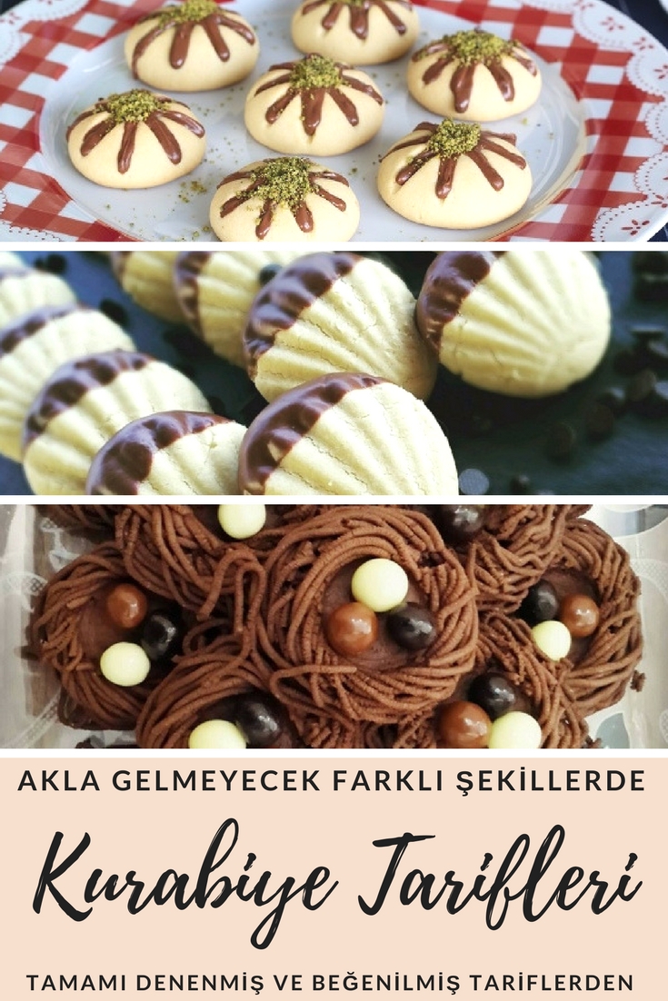 Değişik Şekilli Tatlı ve Tuzlu Kurabiye Tarifleri Nefis Yemek Tarifleri