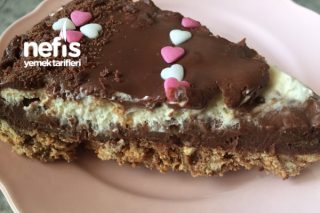 Pişmeyen Çikolatalı Bisküvili Pasta Tarifi
