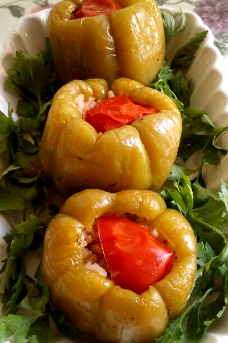 Zeytinyağlı Biber Dolması Tarifi Zeytinyağlı Biber Dolması Tarifi