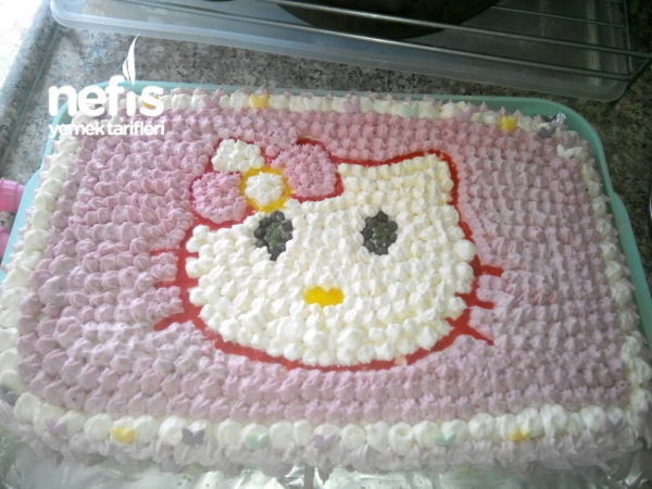 Hello Kitty Dogum Günü Pastası