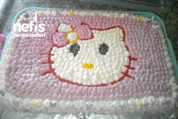 Hello Kitty Doğum Günü Pastası