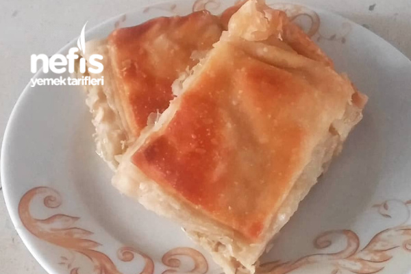 Kat Kat Dışı Çıtır Çıtır İçi Yumuşacik Peynirli Prasalı Arnavut Böreği