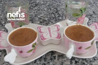 Tiryakisine Bol Köpüklü Çikolatalı Türk Kahvesi Tarifi