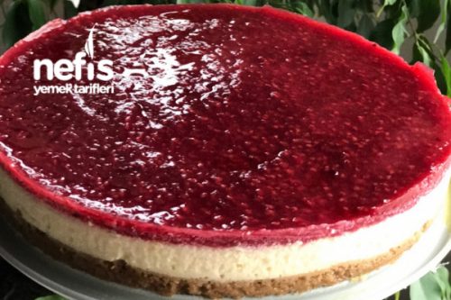 FRAMBUAZLI CHEESECAKE Tarifi FRAMBUAZLI CHEESECAKE Tarifi