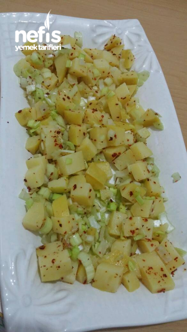 Enfes Patates Salatasi (pratik)
