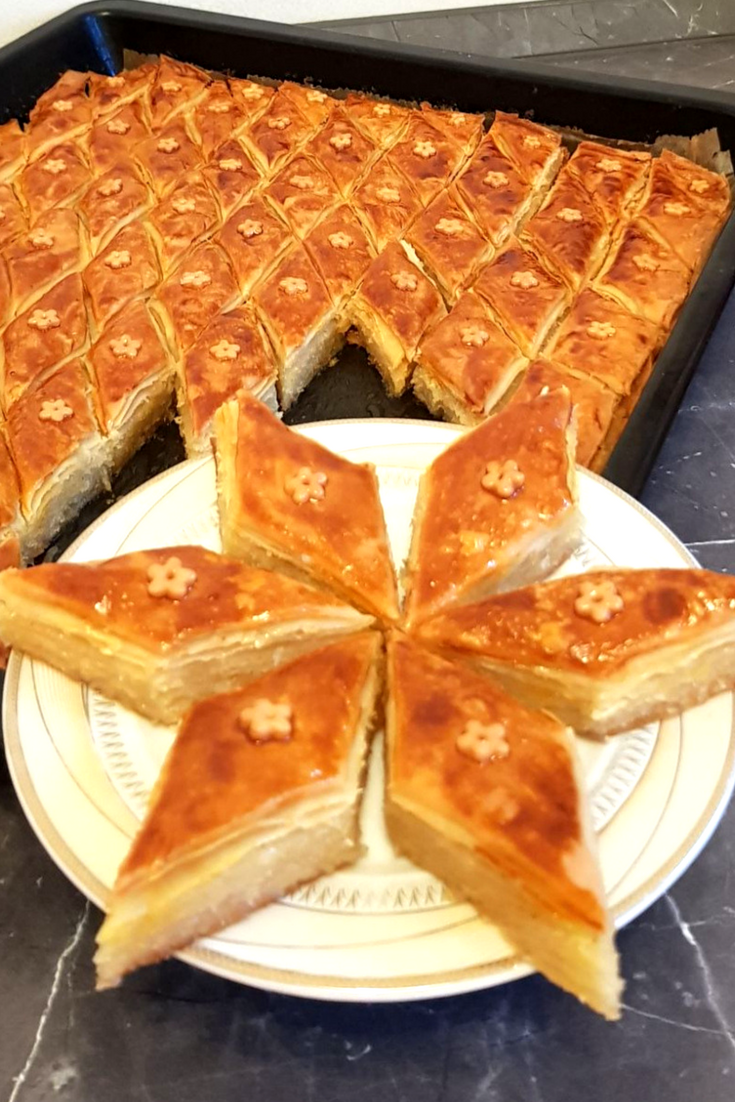 Hindistan Cevizli Baklava Tarifi Hindistan Cevizli Baklava Tarifi
