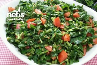 5 Dakikada Nefis Rokalı Kaşık Salatası Yedikçe Yedirten Tarifi