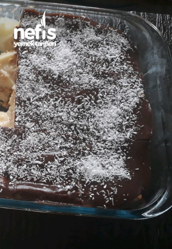 Muhallebili Pudingli Pasta Nefis Yemek Tarifleri