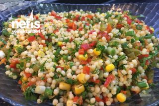 Kuskus Salatası (İçinde Yok Yok) Tarifi