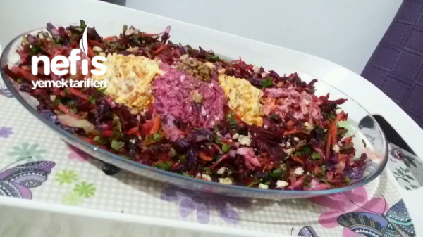 Çuğundur (Pancar) Salatası (Azerbaycan Azeri)