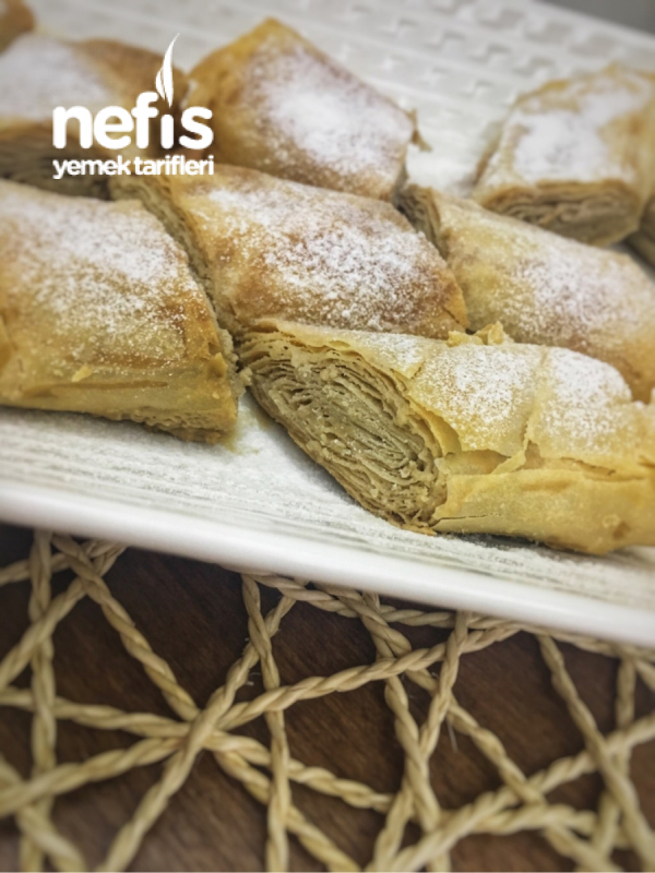 Baklava Yufkasından Çıtır Tahinli Kurabiye Nefis Yemek Tarifleri