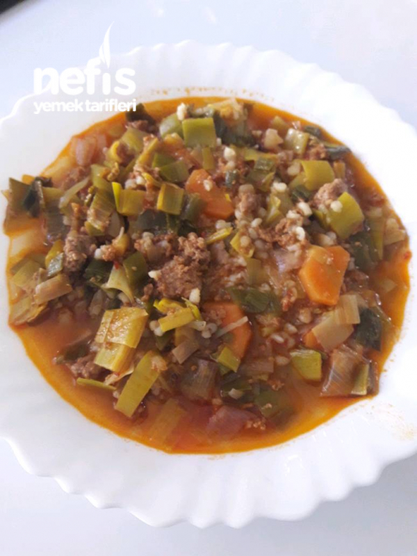 Kıymalı Pırasa Yemeği Tarifi Kıymalı Pırasa Yemeği Tarifi