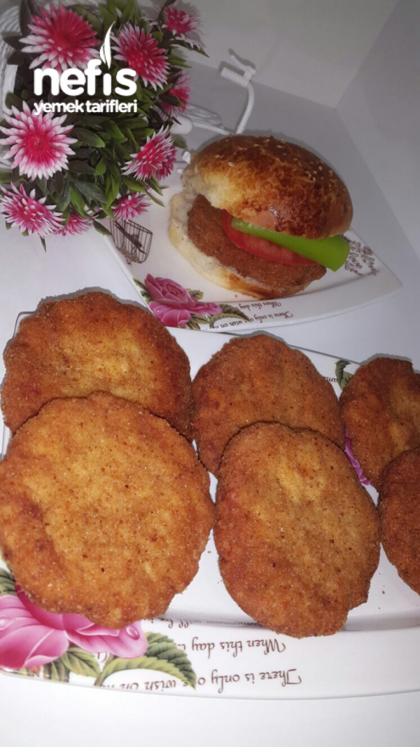 Nefıs Tavuk Burger(dışı Çıtır İçi Yumuşacık)