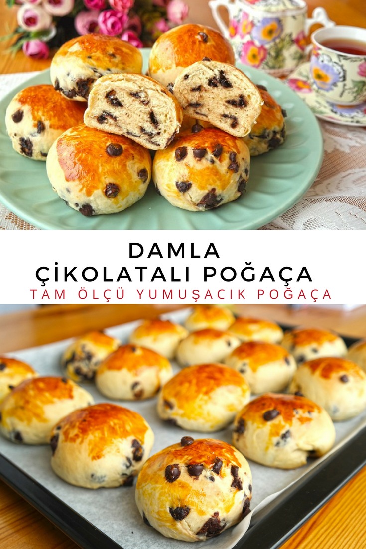 Damla Çikolatalı Poğaça Tarifi Damla Çikolatalı Poğaça Tarifi