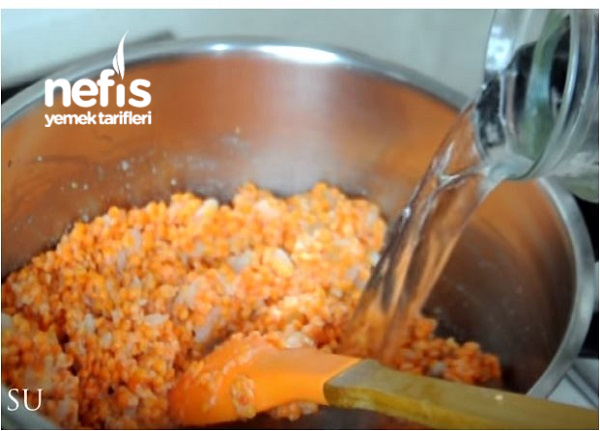 Mercimek çorbası yapılışı Mercimek çorbası yapılışı